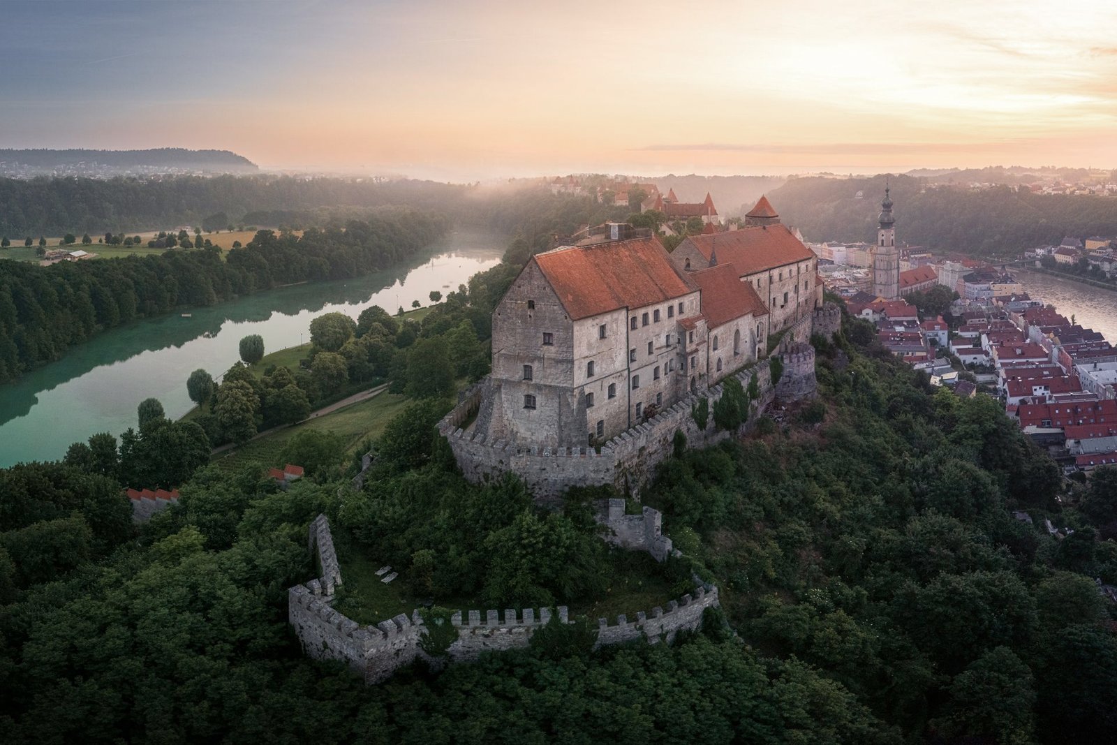 Burg Burghausen, die längste Burganlage der Welt